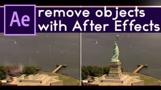 Remove unwanted objects with after effects