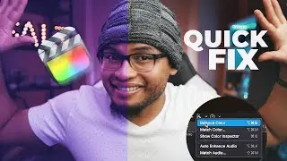 How to Fix your White Balance in Final Cut Pro in 3 Clicks