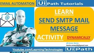 UiPath Tutorial Day 64 : How to Send Email by using 