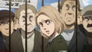 Attack on Titan Season 4 Episode 12 - Darius Zackly's Chair Explodes!