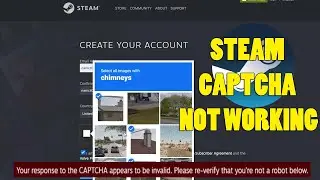 How To Fix Steam Captcha Appears To Be Invalid Error | STEAM CAPTCHA NOT WORKING 2024