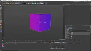 Cinema 4D Tutorial Gradient color in Cinema 4D