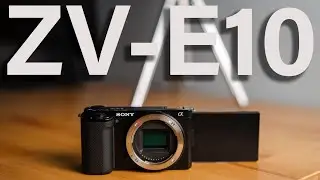 Sony ZV-E10 // Best COMPACT VLOGGING CAMERA for BEGINNGERS