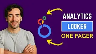 How To Create a Google Analytics One Pager in Looker Studio (FAST Way)