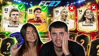 LA MIA RAGAZZA SCEGLIE I PIU' BELLI 😡​ DRAFT FC27