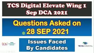 28 September DCA Analysis | TCS DCA SEP 2021 |