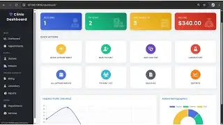 Clinic Management System Project | AI Powered Hospital Management System | Source Code & Report