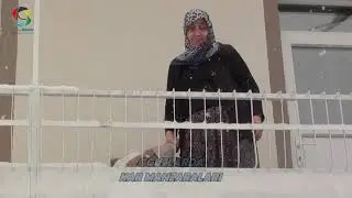 Oğuzlarda Kar Manzaraları