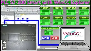 PLC S7-200 Smart connect with WinCC Explorer V7.5