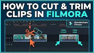 How to Cut and Trim Clips in Filmora 15 (Beginner Tutorial)