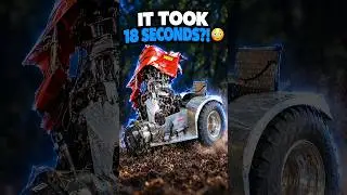 Destroying The Fastest Tractor In 18 Seconds 😭