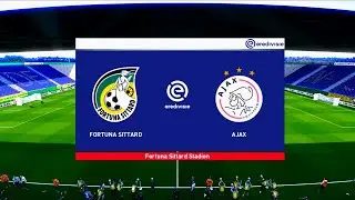 Fortuna Sittard vs Ajax | Fortuna Sittard Stadium | 2020-21 Eredivisie | PES 2021