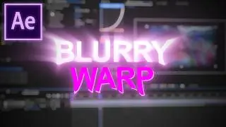blurry warp transition on after effects (NO PLUGINS)