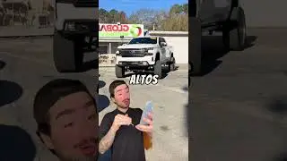 This woman ran over the Lamborghini! 