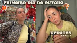PRIMEIRO DIA de OUTONO, IDA à KIK, UPDATES da CASA... PRODUTOS TERMINADOS | Joana Gentil