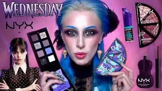 NYX x Wednesday / Wednesday's New Nightmarish Gothic Collection Review 💀