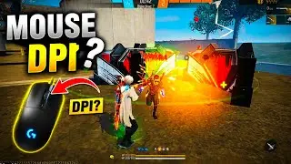 FREE FIRE Best Mouse DPI Settings for PC | 100% Headshot Trick 🔥