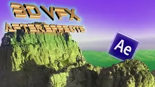 3D Camera Tracking VFX Tutorial in After Effects: Tracking Text with Drone Footage