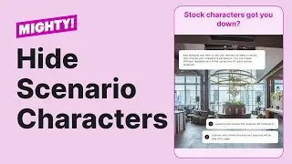 Mighty Mod: Hide Scenario Character