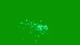 Green Screen Magic particals Flow Effects Free