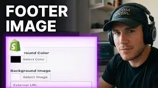 How to add background image to footer in Shopify (2026) | Full Guide