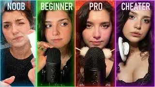 АСМР 😈 нуб | начинающий | профи | читер - ASMR noob | beginner | pro | cheater ✨ beatrisiusasmr