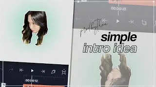 simple but cute intro idea | prod. by thea (alight motion tutorial)