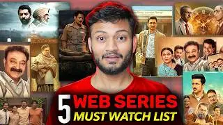 Top 5 INDIAN Web Series in 2026