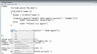 SELECT / LIST Records From Database Table: PHP & MySQL