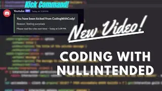 Discord Bot v14 SQL MultiGuild Kick Command!