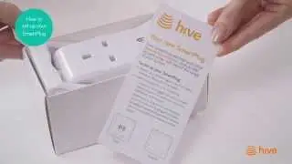 Hive - How to set up your SmartPlug