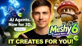 Meshy AI: How To Create 3D Models from Text in Seconds! (The World's #1 AI 3D Generator)