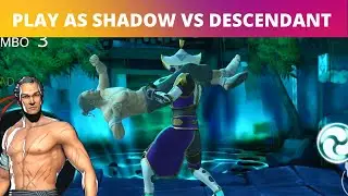 Shadow Fight 3 Play as SHADOW vs Shadow Descendant ITUs Plane 3