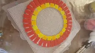 Como fazer uma mandala para área externa ?