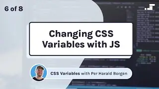 Changing CSS variables with JavaScript  (CSS custom properties)