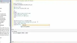 Stored Procedure with Output Parameter