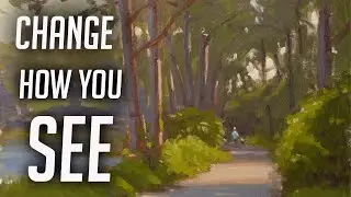 The most important part of landscape painting
