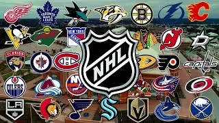 NHL National Hockey League Arenas2022/23🇺🇸