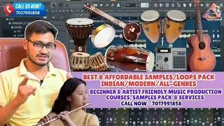 High Quality Samples/Loops Pack | Indian, Modern, Hip Hop, EDM, Bhajan, Dholak, Tabla, Kits/Instrmnt