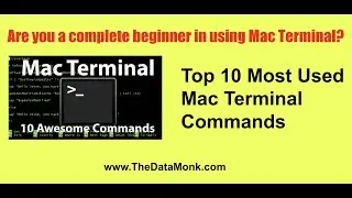 Top 10 Mac Terminal commands for Beginners |Touch, open,mkdir, rm, cd,ls commands in Mac Terminal