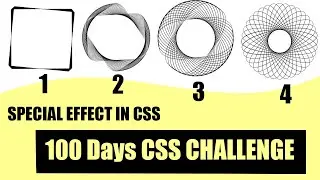 Square to Circle Animation In CSS with Source Code ​| 100 Days CSS Challenge. 