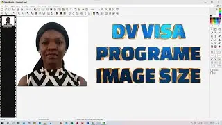 How to Crop a Passport Picture for the Electronic Diversity Visa Program | PhotoFilter Tutorial