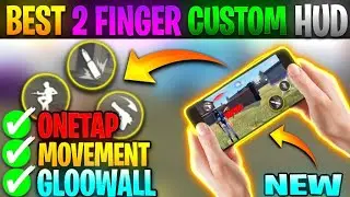 WORLD'S BEST 2 FINGER CUSTOM HUD | BEST CUSTOM HUD IN FREE FIRE 2021 | MR ATUL YT