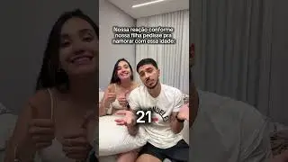 NOSSA REAÇÃO CONFORME NOSSA FILHA PEDISSE PRA NAMORAR
