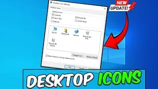 how to show desktop icons on windows 10