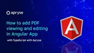 How to add PDF viewing and editing in Angular App with TypeScript