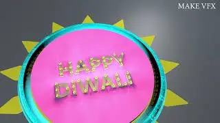 Happy diwali status free green screen video