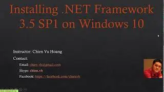 Fixed Cannot Install .NET Framework 3 5 SP1 on Windows 10