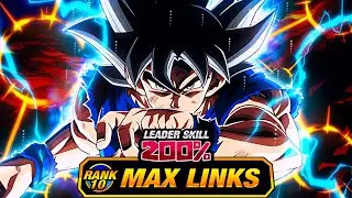 NOW ON GLOBAL! LEVEL 10 LINKS 100% EZA LR STR UI SIGN GOKU! (DBZ: Dokkan Battle)