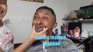 Arrumando o cabelo do papai, parte-2